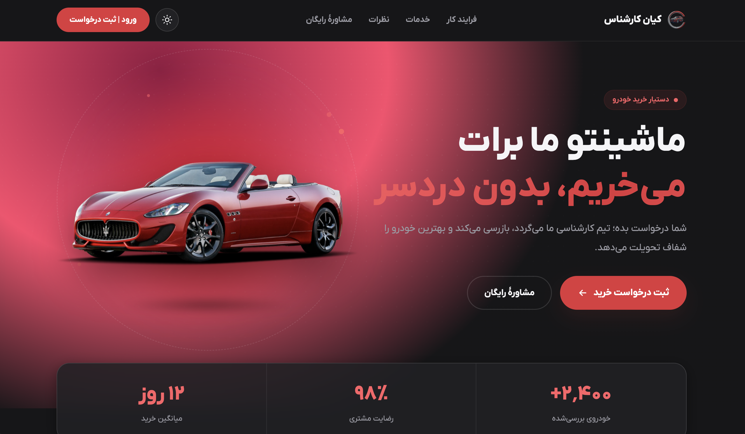 سایت دستیار خرید خودرو